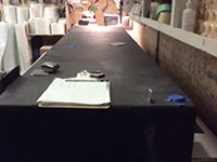 36 Lobster fishing vessel in finishing shop
