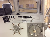 36 Lobster fishing vessel in finishing shop